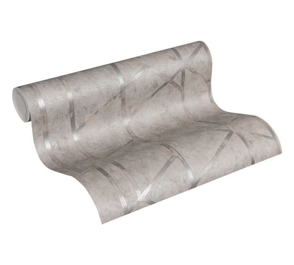 A.S. Creation Metropolitan Stories 369282 non-woven tapet 3D 0.53 m x 10.05 m grå