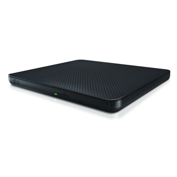 DVD-brännare - LG - GP60NB60 - Extern - USB 2.0 - Ultra Slim - Svart