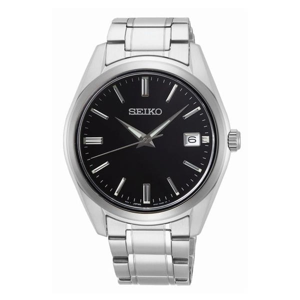 Klocka - SEIKO - Ny länk - Quartz - Grå - Repbeständig