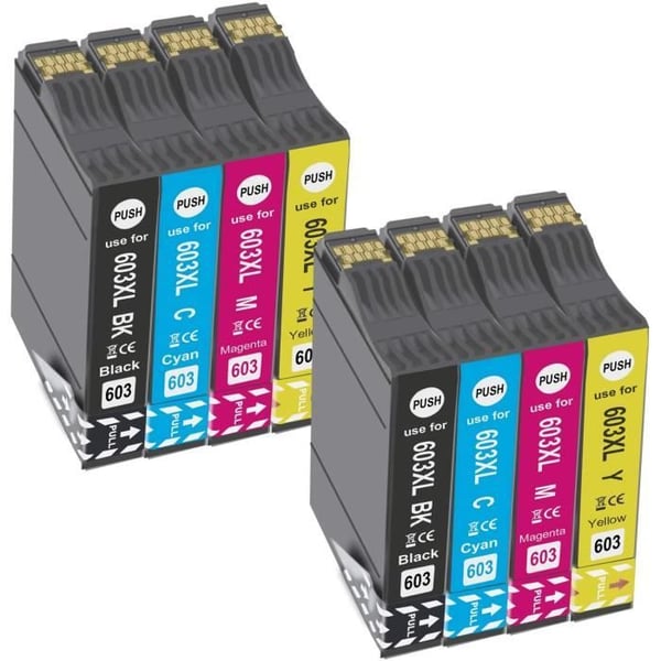 Kompatibla bläckpatroner för Epson 603XL för Epson Expression Home XP-3100 XP-4100 XP-3105 XP-4105 Workforce WF-2810 WF-260
