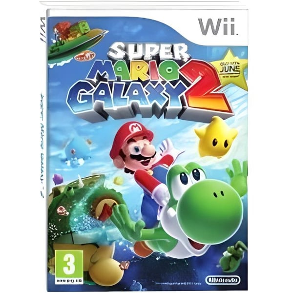 Super Mario Galaxy 2 - Komplett set - Wii - Plattform - DVD - Nintendo