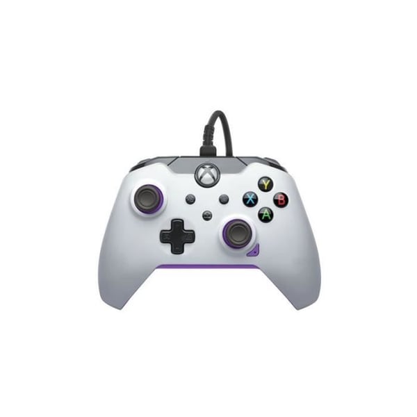 Gamepad - PDP - Pdp - Kabelansluten - Xbox och PC - Vit och lila