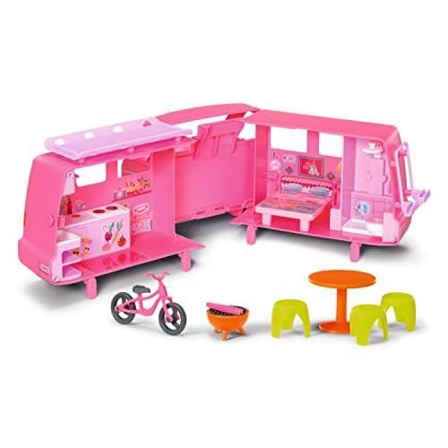 Campingbil - ZAPF CREATION - Baby Born Minis 906095 - Docka 7 cm - Rosa - 2 delar
