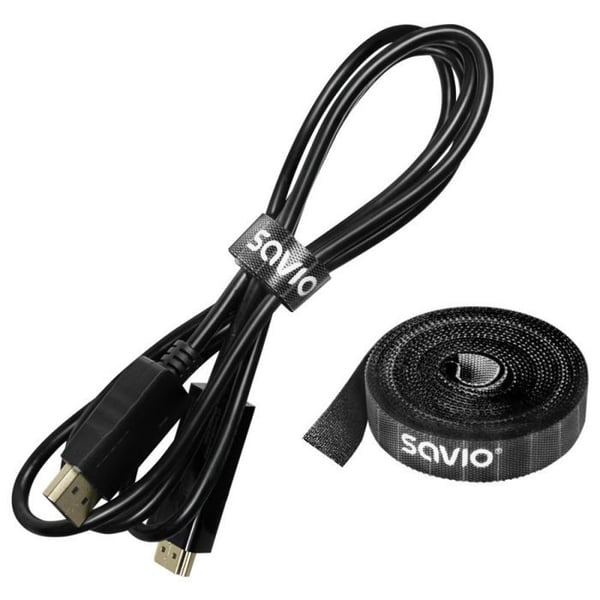 Batteri för dator Matningsenhet Savio Kabelorganisator OC-07, kardborreband, 14 mm brett, 10 m