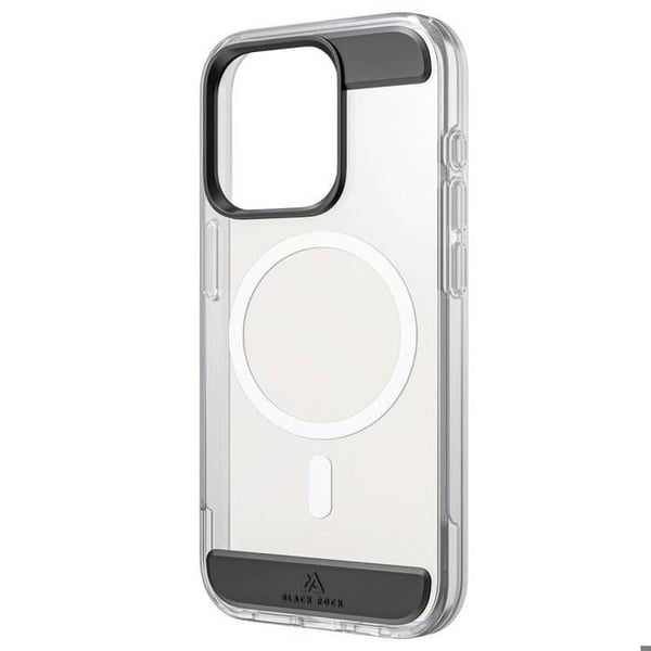 Black Rock Mag Air Protection Skal för Apple iPhone 15 Pro svart kompatibel med MagSafe, stötsäker 1310ARRM02