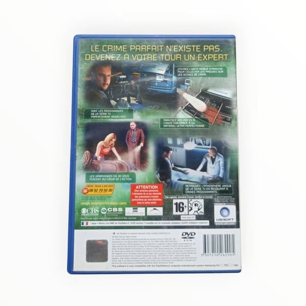 Videospel - UBISOFT - CSI: Las Vegas: Serien av brott - Äventyr - PS2 - Utredning- USED