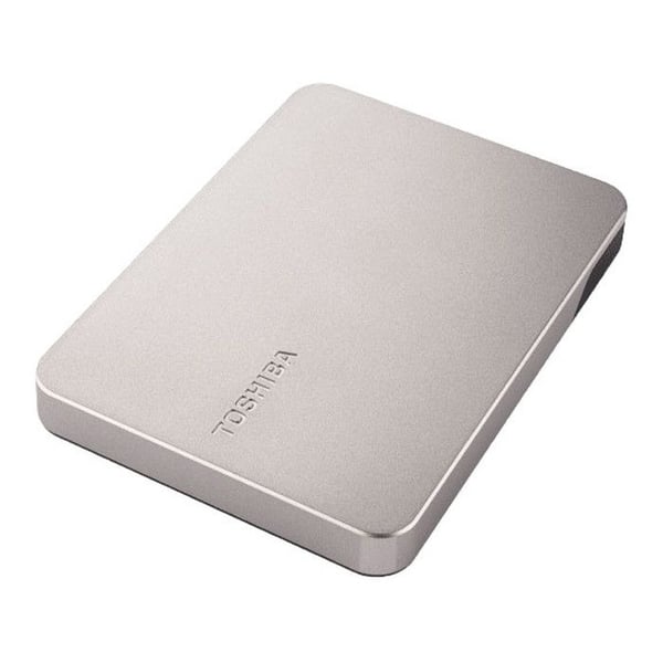 LAGRING, HDD, Externa HDD, Toshiba Canvio Flex HDD Ext 4tb Varm Silver