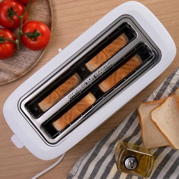 Cecotec Vertikal Brödrost Toast&Taste 16000 Extra Vit