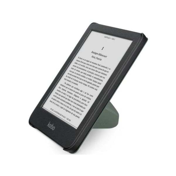 SleepCover etui til Kobo Clara Color/BW - Misty Green - Sleep/Wake Technology - 2-vejs indbygget stativ