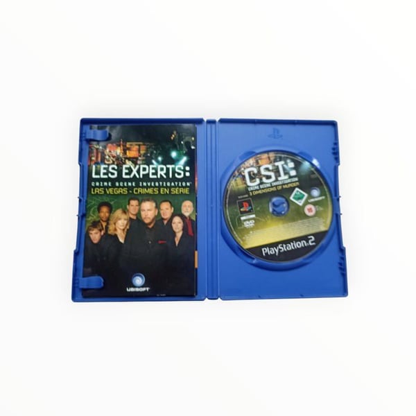 Videospel - UBISOFT - CSI: Las Vegas: Serien av brott - Äventyr - PS2 - Utredning- USED
