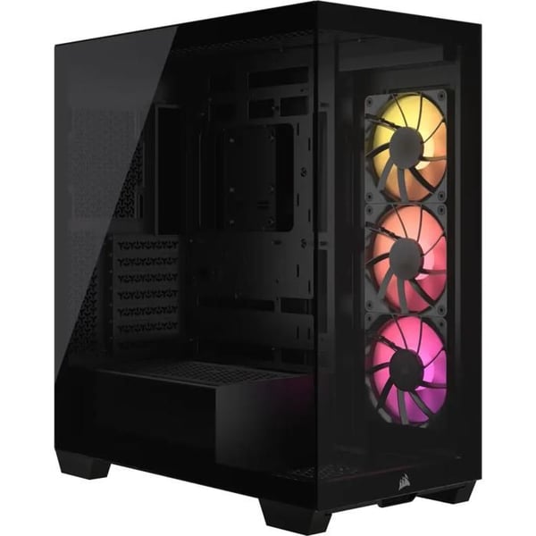PC-chassi medelstor utan strömförsörjning ATX Corsair 3500X ARGB