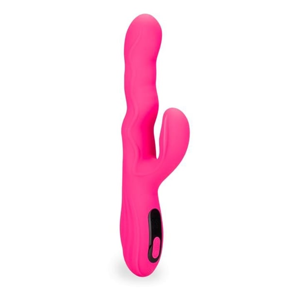 Vibromassör kanin med vågor och vibrationer Euphoria - Fuchsia