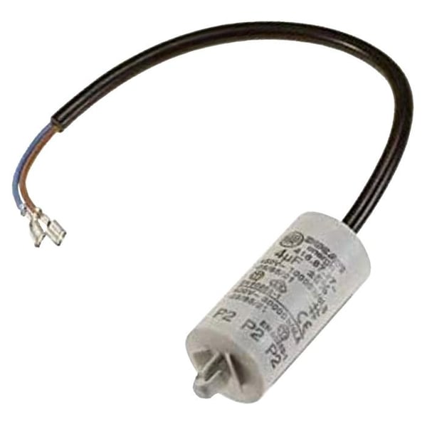 Startkondensator 4 µf Kylskåp, Kylare, Frys 481212028039, C00326754 WHIRLPOOL, BAUKNECHT, FAGOR, IGNIS, INDESIT