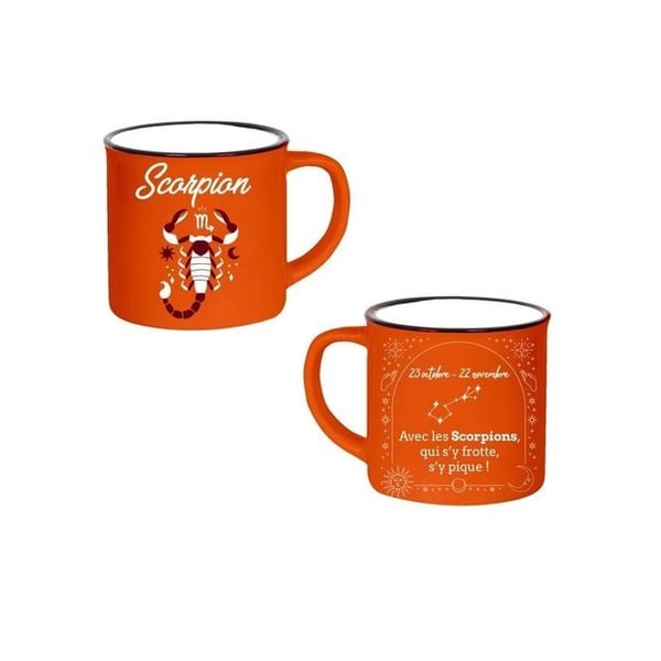 Scorpio Zodiac Sign Mug: Scorpio Astrology humoristisk mugg