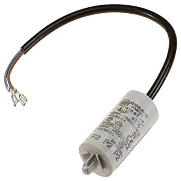 Startkondensator 4 µf Kylskåp, Kylare, Frys 481212028039, C00326754 WHIRLPOOL, BAUKNECHT, FAGOR, IGNIS, INDESIT