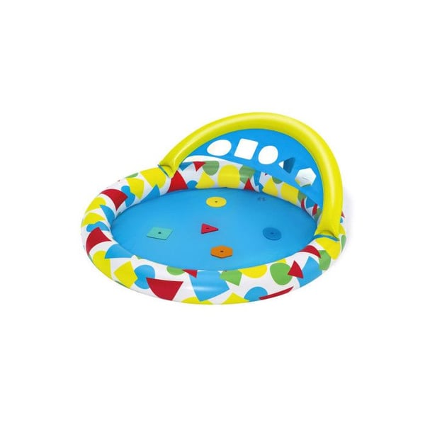 Bestway Uppblåsbar Barnpool Lärande 120x117x46 cm +4 månader Trädgård 52378
