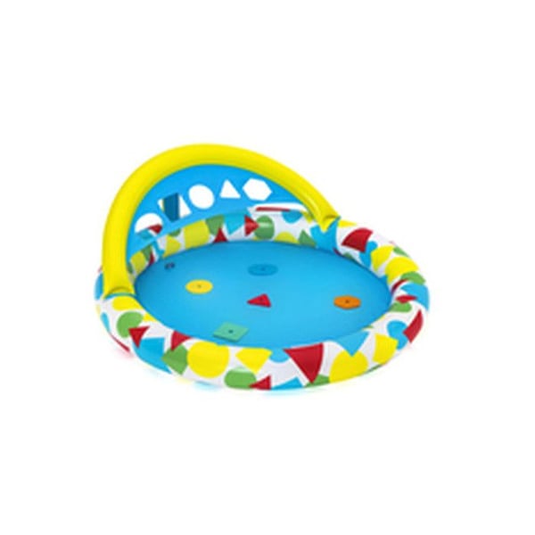 Bestway Uppblåsbar Barnpool Lärande 120x117x46 cm +4 månader Trädgård 52378