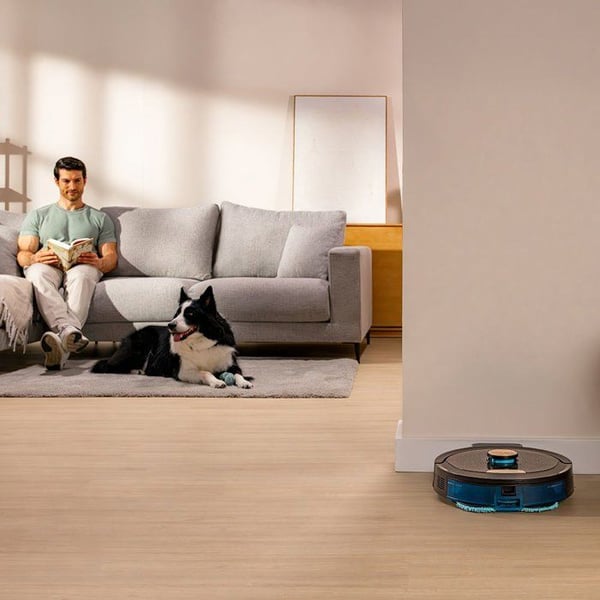 Robotdammsugare - CECOTEC Conga M100 Spin AI - 20 000 Pa - 220 m² - Svart