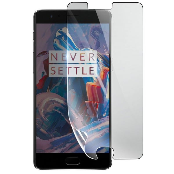 Skärmskydd - 3MK - OnePlus 3 - Hydrogel Stöttålig - Rep-resistent - Ultra-Transparent