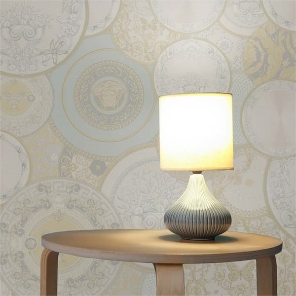 Barocktapet Raffaele M1-No.92 Guld Silver Tapetdesign