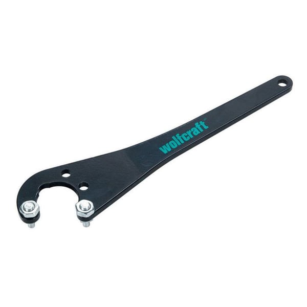 Skiftnyckel för slipmaskiner - WOLFCRAFT - Universal - Variabelt avstånd 30 till 35 mm - Diameter 4 mm