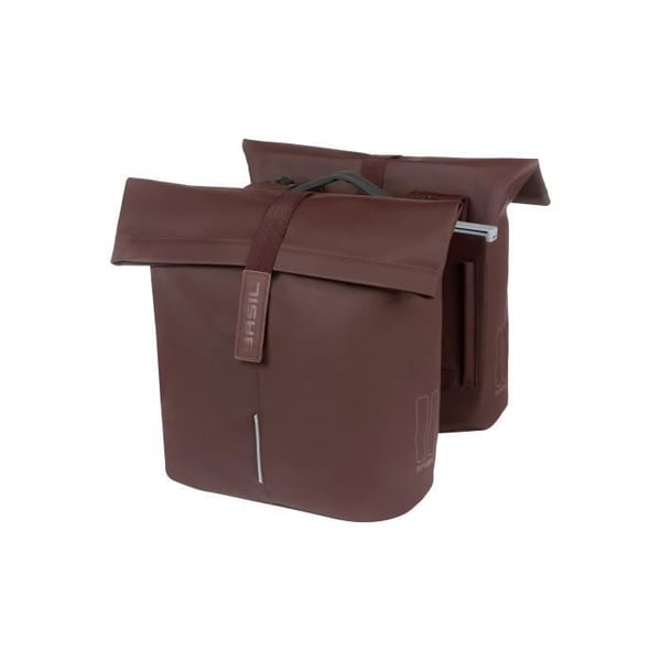 Cykelväska - Basilic - Dubbel Stad - Veganläder - 28-32L - MIK-system