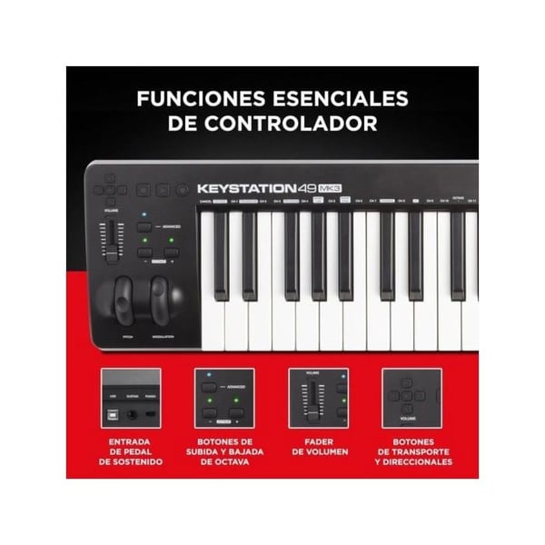 M AUDIO Keystation 49 MK3 Masterkeyboard