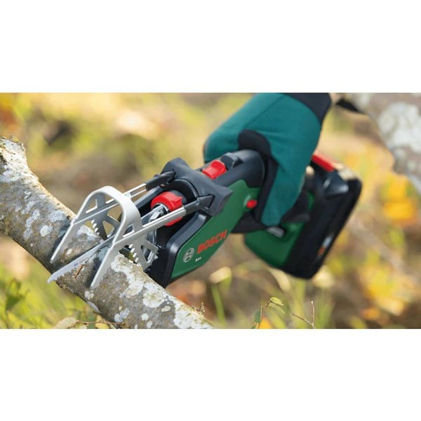Langaton puutarhasaha BOSCH Keo - Terä 150 mm - Leikkaus 80 mm - A-Grip - Akun kapasiteetti 2 Ah ja laturi