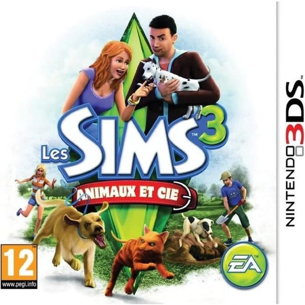 THE SIMS 3 PET & COMPANY / 3DS-spel