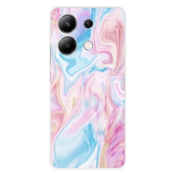 Tryckt silikonfodral som är kompatibelt med Xiaomi Redmi Note 13 4G tvål
