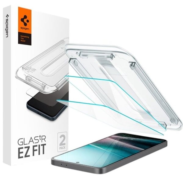 Härdat glas - SPIGEN - GLAS.TR EZ FIT - Samsung Galaxy A36 5G - 2 stycken - Represistent