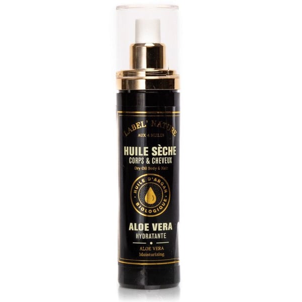 Provence Nature Label - Torr kropps- och hårolja - Återfuktande Aloe Vera -