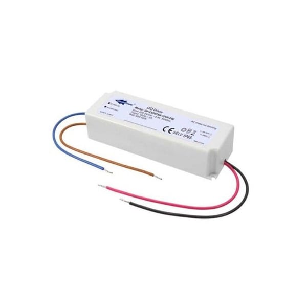 Glacial Power KONSTANT SPÄNNING LED STRÖMFÖRSÖRJNING - 75W 12V 5A - TRIAC DIMMING