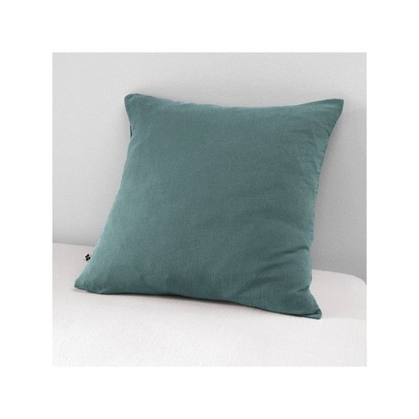 Örngott "Gaïa" 60 x 60 cm & 50 x 70 cm "Gaze de Coton" - Gaïa Canard - 60 x 60 cm