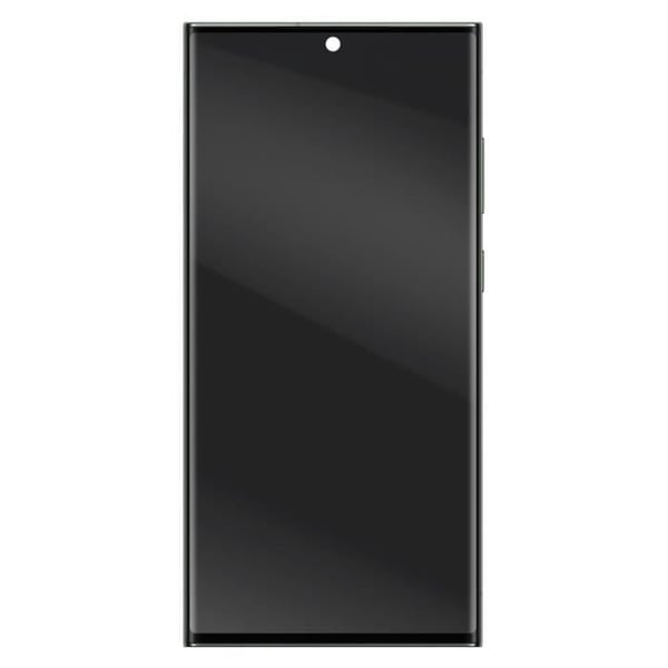 Skärm Soft OLED - AVIZAR - Samsung S23 Ultra - Pekskärm - Limegrön Chassi - Flexibelt Glas