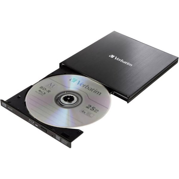 Ultrami VERBATIM Extern Blu-Ray-brännare - USB 3.0 - Nero - Svart