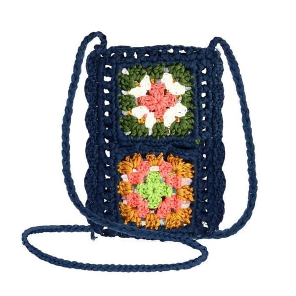 Sock Case - WavePocket - Hollow Woven - Colorful Patterns - Soft - Blue