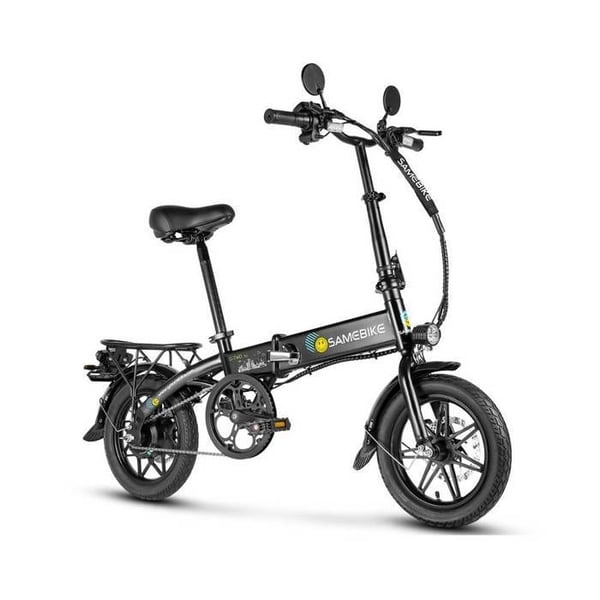 Elcykel Samebike YINYU14 för vuxna, motor 250 W, batteri 36 V 7,8 Ah, däck 14 tum