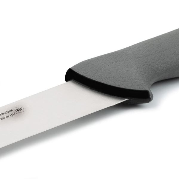 Skinkkniv - ARCOS - Colour Prof - Flexibel blad av rostfritt stål - Ergonomiskt handtag - 36cm