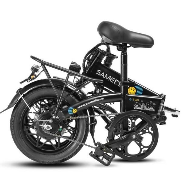 Elcykel Samebike YINYU14 för vuxna, motor 250 W, batteri 36 V 7,8 Ah, däck 14 tum