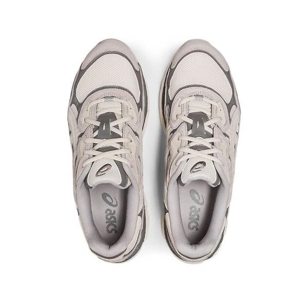 Asics GEL-NYC sneaker - Grå, Vit - Ref. 1201A789-103 - Ovandel i mesh, syntet - Spetsfästning