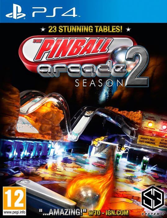 Videospel - The Pinball Arcade - Säsong 2 - Arkad - Storbritannien Import - Emblematiska bord