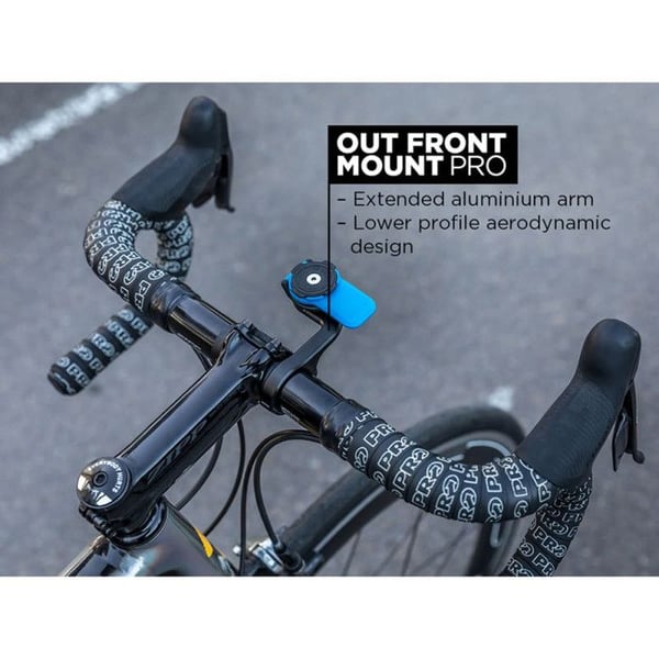 Quad Lock Pro QLM-OFM-PRO-2 -mustan etupyörätuki