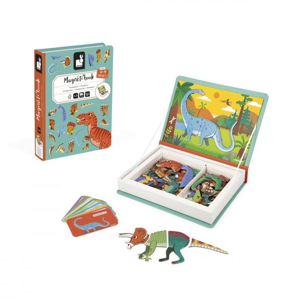 Magneti Bok tema Dinosarier