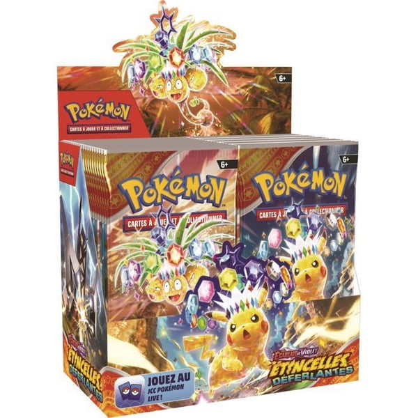 Pokémon - Boosterbox Franska - Display 36 Boosters EV08 - Blixtrande Vågor