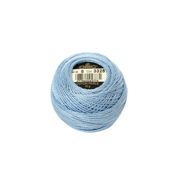 Coton perlé DMC art 116, tjocklek 8 - nystan på 80m - Att 325 - 3325