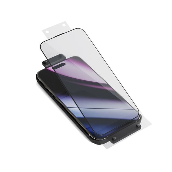 Epico Hero 3D glas iPhone 16 Pro - med applicator