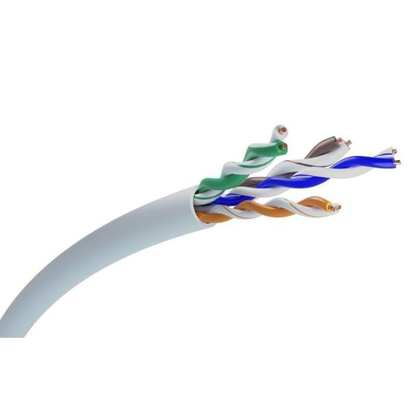 Switch - hub ethernet - injektor Extralink - EX. 19690 - KABEL I PARVRIDEN CAT5E UTP (U/UTP) V2 INDOOR