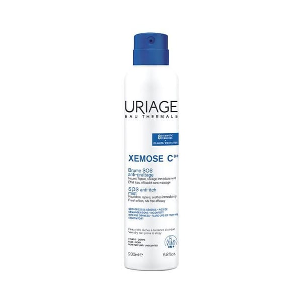 Uriage Xémose Brume SOS Anti-Klöd Peeling Torr och Atopisk Hud 200ml