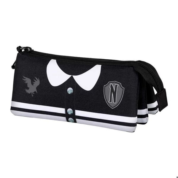 Trousse Triple FAN 2.0 - Mercredi Varsity - Svart - One Size